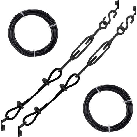 Lot de 2 kits de barrière anti-affaissement durables pour portail de clôture en bois, kit de réparation de porte en bois pour extérieur (1/5)
