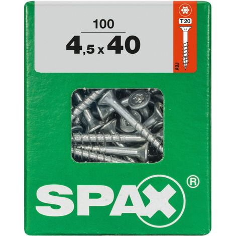 Spax 4,5x40 Universal Senkkopf T-STAR plus TGW WIROX A9J 4,5x40 L 1 (1/3)