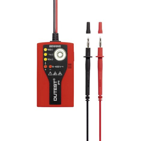 Testeur de continuité Benning DUTEST pro CAT III 300 V LED, Acoustique (1/10)