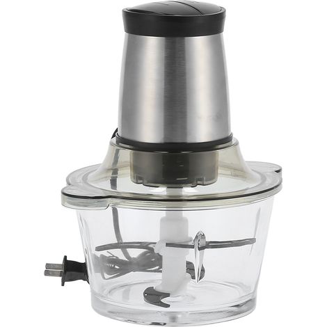 Hachoir à viande électrique 300W, capacité 2L, silencieux, processeur de viande pour cuisine domestique, prise UE 220V (1/5)