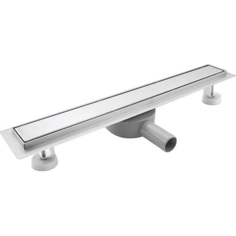 Caniveau Douche 60 cm, Panneau 2 en 1, avec 360째 Siphon et Filtre (1/4)