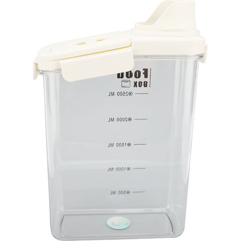 Secchio da cucina a tenuta stagna con timer, grande contenitore per cereali, scatola per farina a prova di insetti e umidità, scatola per riso a tenuta stagna, grande contenitore per alimenti