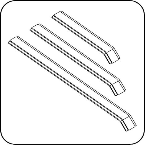 GUTMANN Flachteil RV 4/40, Aluminium (1/3)