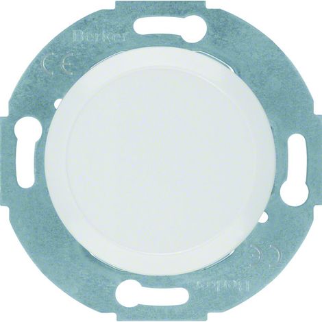 Placa de acabado Berker 67100920 IP20 brillante 8x16 cm