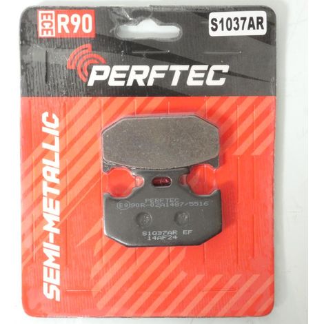 perftec Bremsbelag für Motorrad kawasaki 250 klx r 1993 bis 1997 (1/2)