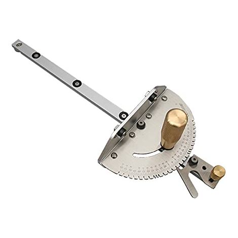 [JAMAIS UTILISÉ]Guide d'onglet réglable de -60° à 60° pour scie circulaire, scie à ruban et table de défonceuse