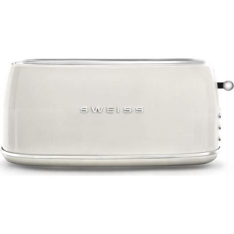 Vintage-Toaster - SWEISS - GRV8 - 2 Schlitze - 1500 W - Beige