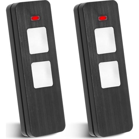 Mando a distancia para puerta de garaje de 868 MHz, control remoto de 2 canales compatible con SOMloq2, para 4018V000 4/4015862001900/S10019-00001 (2 piezas) (1/5)