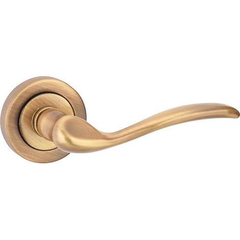 Manilla puerta zamak modelo 7001 cuero roseta redonda alta intensidad 52mm (1/5)