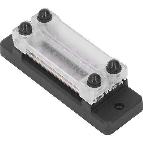 Bloc de distribution 12-48V 150A barre bus noire antirouille pour voiture camion camping-car bateau (1/5)