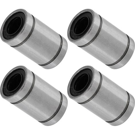 10 pièces Douille à Billes LM8UU 8mm pour Guidage Linéaire, Compatible Tige 8mm, Pièces CNC et Imprimante 3D