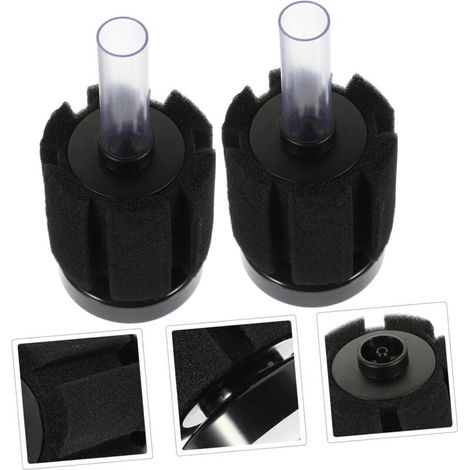 4 Pieces Aquarium Filter Small Sponge Filter Sponge Brine Shrimp Hatchery Sponge Pre-Filter Fish Filter Sponge 5 Gallon Aquarium Kit Abs Main280