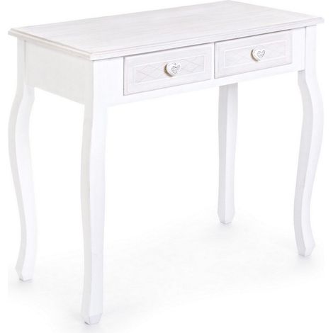 Consolle "Charlene" struttura in MDF con finitura a base d'acqua per interni -75 x h 71 cm (1/2)