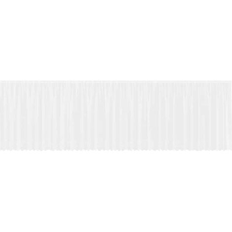 Rideaux avec des rideaux Blanc 500x100cm Polyester CFW18397 (1/5)