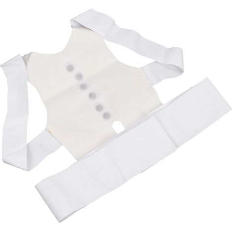 Ceinture de soutien lombaire magnétique, correcteur de posture, orthèse de soutien lombaire ajustable pour soulager la douleur, XL (1/5)