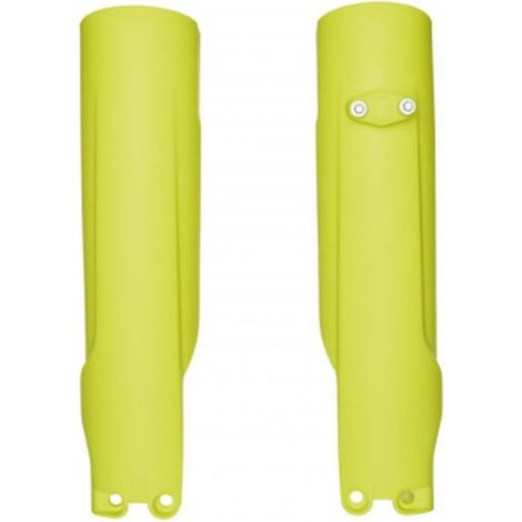 Protezioni forcella ammortizzatori Polisport per KTM SX SXF EXC EXCF TE TC, colore giallo.