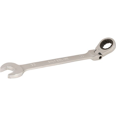Ring-Maul-Ratschenschlüssel mit Gelenk 22 mm
