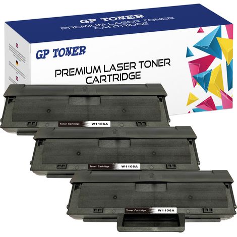 3 toner per HP GP-H106A con chip Z x3 toner GP (1/5)