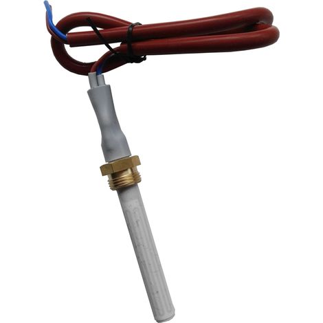 Bougie céramique 235 W complète sans tube avec vis 3/8'' (1/2)