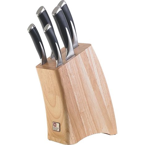 Kyu - Bloc 5 couteaux de cuisine (1/4)