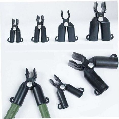 Sostegni per piante rampicanti, supporti per viti, accessori da giardinaggio e connettori (10 pezzi) (1/5)