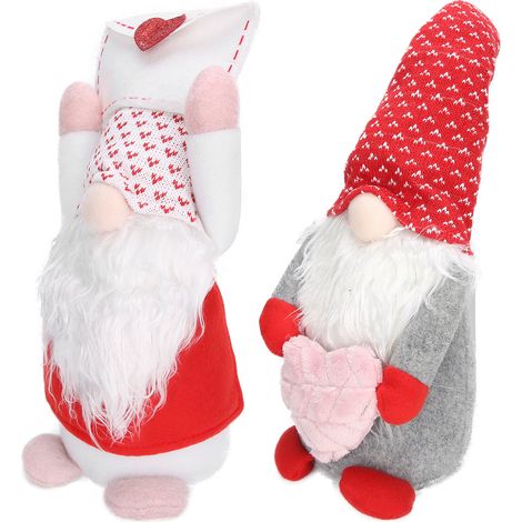Décorations de bureau en forme de nain sans visage - Cadeaux pour la Saint-Valentin, un anniversaire ou toute autre occasion (1/5)