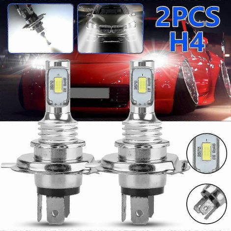 x H4 9003 Hb2 6000k Super White Csp LED-Scheinwerferlampen-Kit fiis hwy