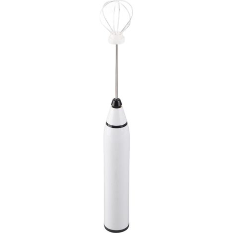 Fouet à main électrique pour œufs et lait, mousseur rechargeable USB, accessoire de cuisine blanc