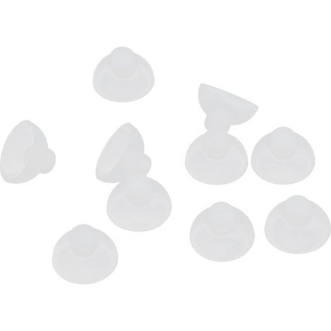 10 Pièces Bouchons d'Oreille en Silicone pour Prothèses Auditives, Dômes Fermés Réutilisables, Compatibles avec Casques Audio (Diamètre 12mm)