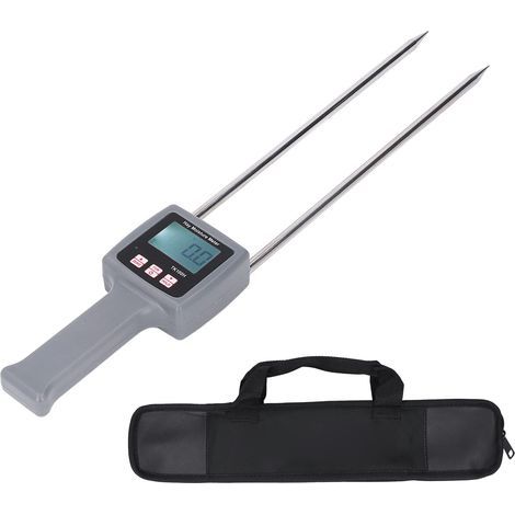 Hay moisture meter, ABS case, digital display, portable multifunctional hay moisture tester (1/5)