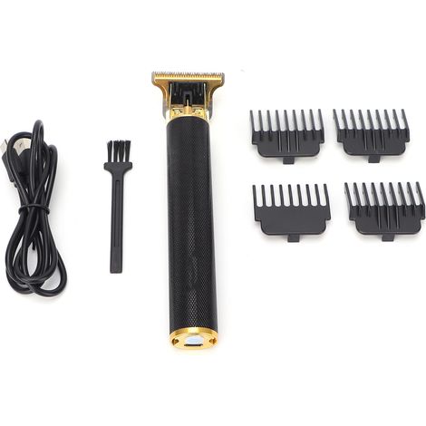 Tondeuse coupe-cheveux à huile pour hommes, rasoir électrique professionnel pour cheveux, tondeuse de barbier rechargeable (1/5)