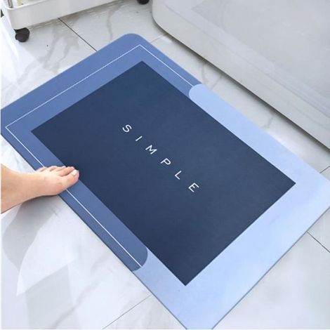Paillasson Simple Élégant Durable Tapis De Sol Tapis De Porte Tapis Antidérapant Intérieur Extérieur 40x60cm (1/4)