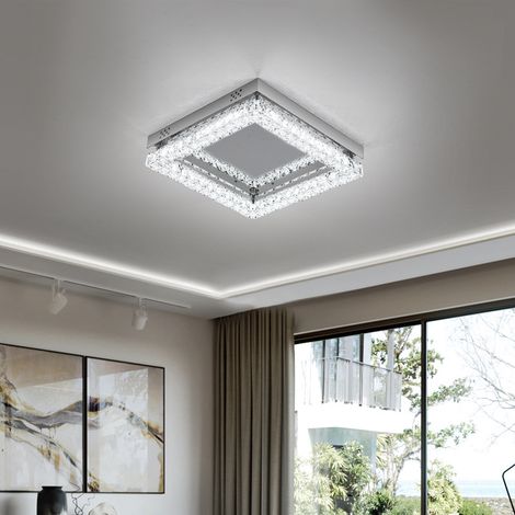 Modern Square Crystal Celling Light (1/5)