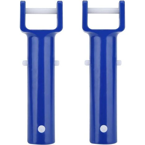 Saugkopfgriffe, V-Clip, ABS, Blau, zur Poolreinigung (1/5)