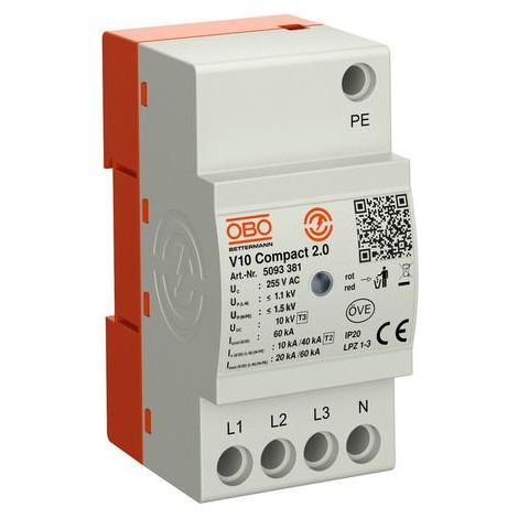 OBO BETTERMANN 5093381 5093381 PARAFOUDRE 1 PIÈCE
