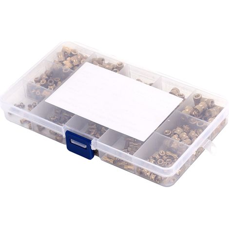 Kit de 420 écrous en laiton M2 M3 M4 M5 pour réparation électronique et bricolage (1/5)
