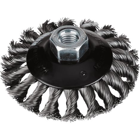 RHODIUS SKBZ, 10 Stück, 100 x 13 x 22 x M14 mm, Kegelbürste