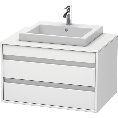 Meuble sous-vasque KETHO 550x800x496mm blanc mat
