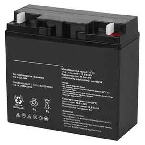 BATTERIA PER FALCIATRICI E TRATTORINI 28Ah Dx - spunto 240A - mm 196x130x156h