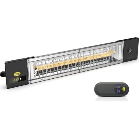 MO-EL PETALO 728CRC 1800W Lampada Riscaldatore Infrarossi Carbonio + Telecomando