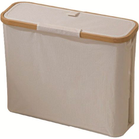 Large toilet paper storage basket with lid, slim toilet paper organizer, can hold up to 20 regular rolls or 15 jumbo rolls (1/3)