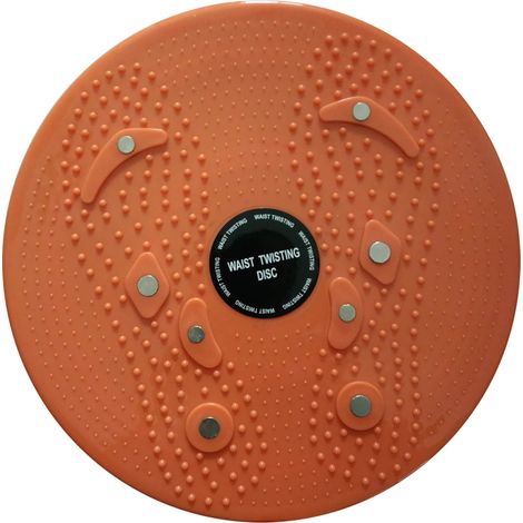 Disque De Rotation Pour Taille - 24,9 X 24,9 Cm - En ABS - Pour Exercice Abdominal Et Renforcement Du Tronc - 1 Pièce (1/5)