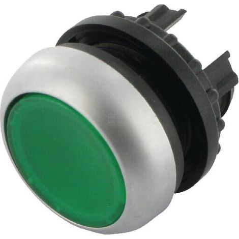Pulsador iluminado verde bloq. BOUTON EATON M22DRLG