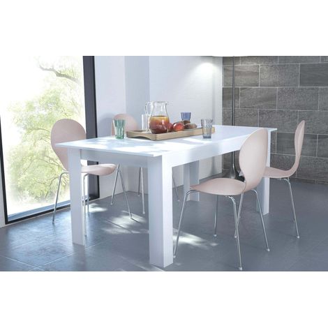 COSTANZO - tavolo da pranzo allungabile moderno (1/2)