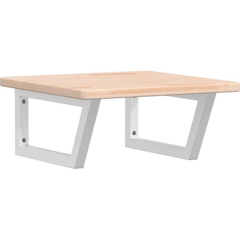Maison Exclusive - Waschtischplatte mit Halterung Stahl und Massi (1/5)