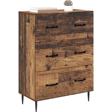 Maison Exclusive - Mobile con Cassetti Legno antico 66 x 34,5 x 89,5 cm