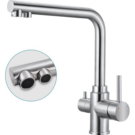Küchenarmatur Küche Wasserhahn Armatur Drei-in-eins-Wasserauslass (1/5)