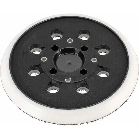 YMYNY 125 mm Klett-Schleifpad, kompatibel mit Bosch PEX 300 AE, 400 AE, 4000 AE, 125 mm Exzenterschleifer von Poweka (1/4)