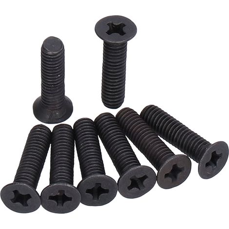 50 vis à tête fraisée cruciforme plate M4 A2-70 pour réparation et maintenance M4x16