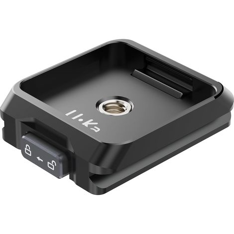 UKA03 Quick Release Base, Base du SystèMe de Fixation Rapide avec Filetage 1/4' pour TréPied, Monopode, Stabilisateur, Slider, Compatible avec F38 Et Uka Plate (1/5)